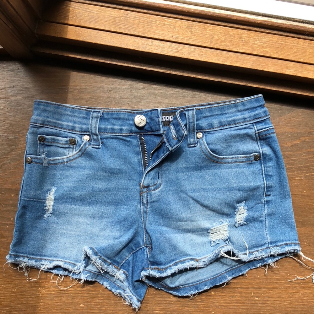 Kids jean shorts